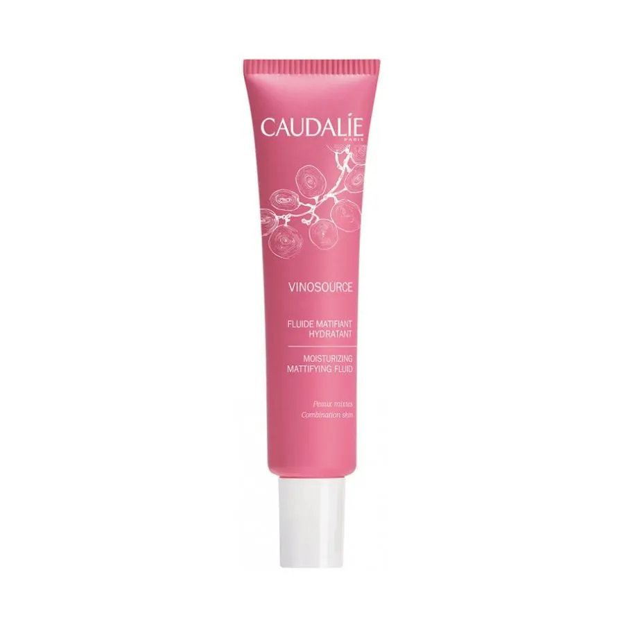 Caudalie Vinosource فلويد مطفئ للمعان مرطب - 40 مل