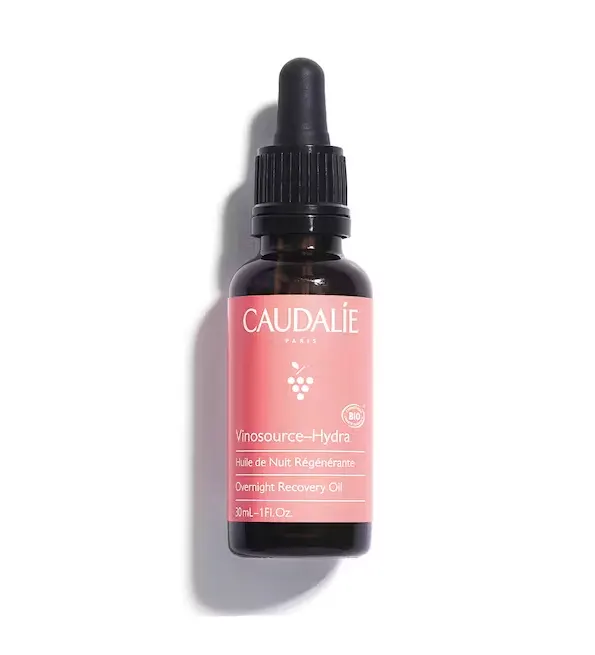 Caudalie Vinosource-Hydra زيت الليل المجدد عضوي 30 مل