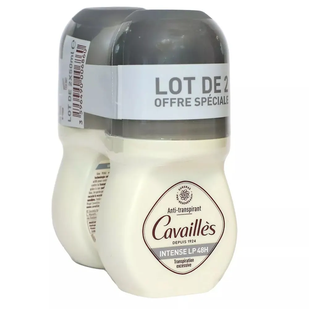 CAVAILLES Déodorant ANTI TRANSPIRANT INTENSE LP