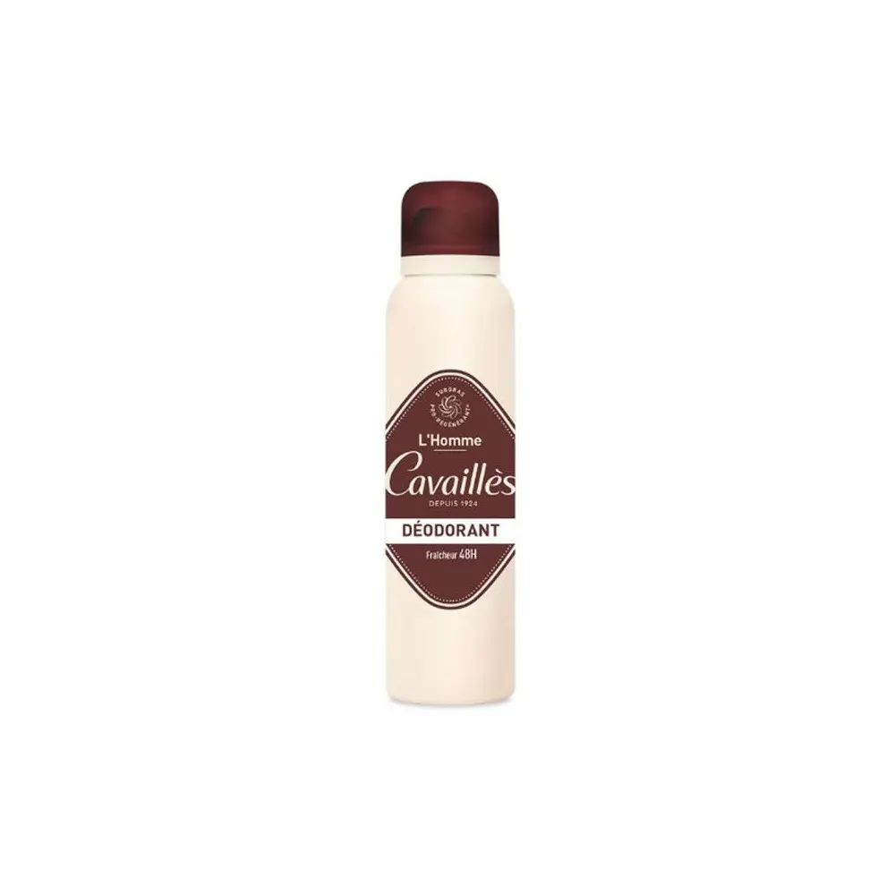 Cavaillès Déodorant Homme Fraîcheur 48h Spray 150ml