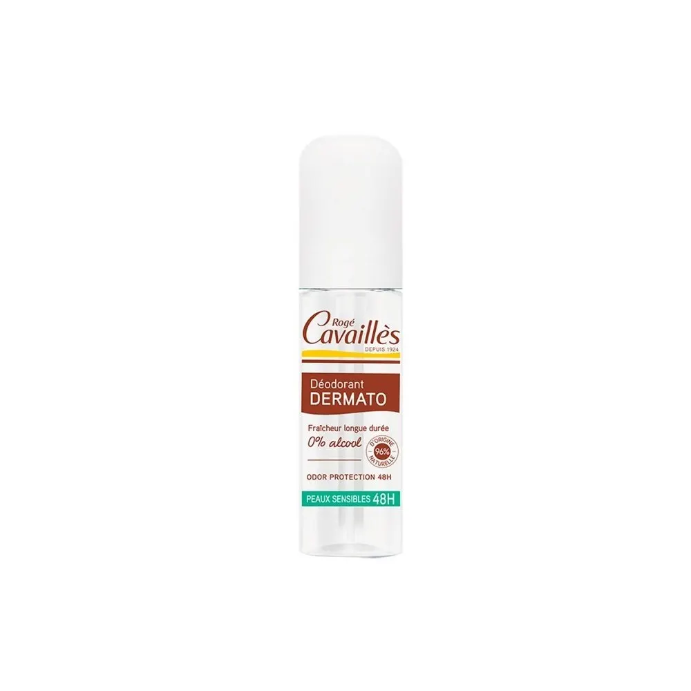 Cavaillès مزيل عرق Vapo Dermato 48 ساعة 80 مل