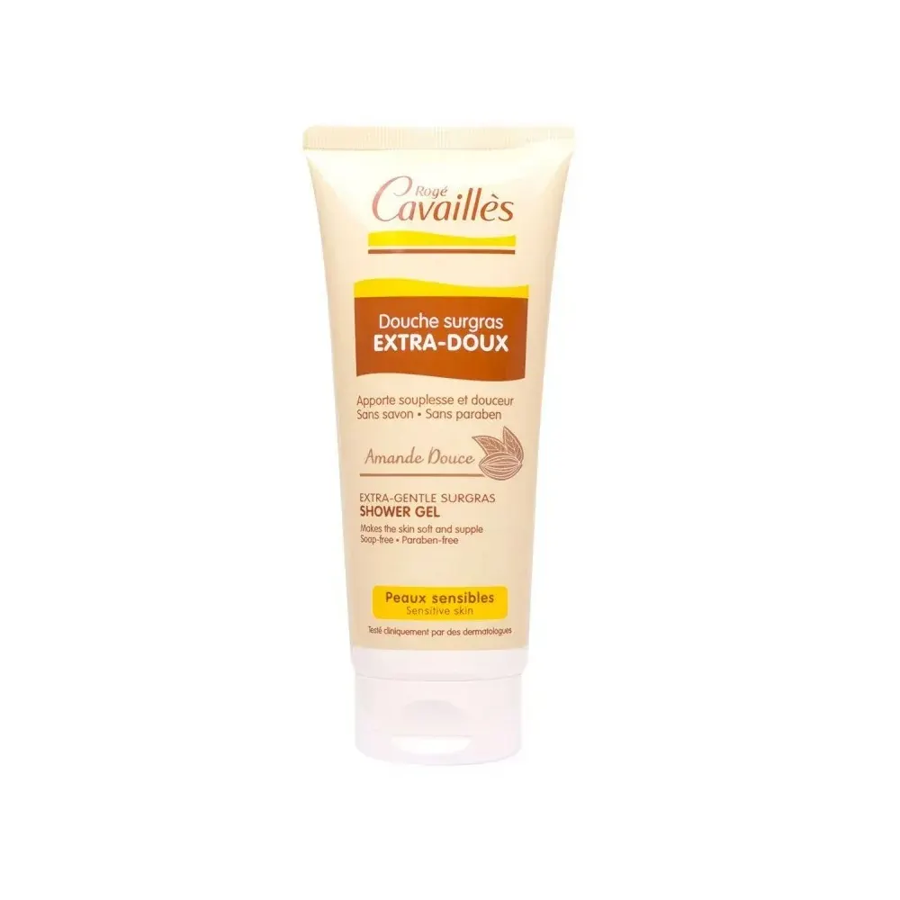 CAVAILLES DOUCHE SURGRAS EXTRA DOUX AMANDE DOUCE 200ML