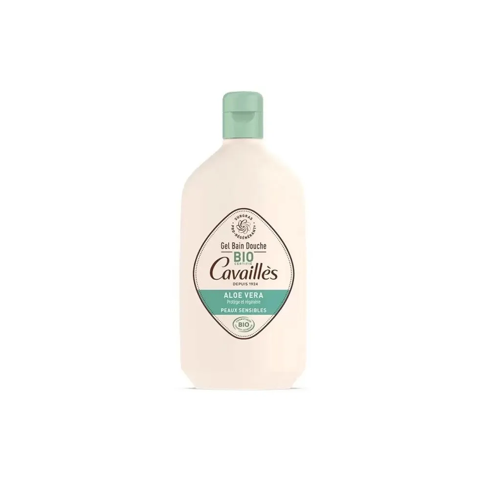 Cavaillès جل حمام ودش بالصبار للبشرة الحساسة 400 مل + Gelée Eau Désalt = Cavaillès عناية حميمة Mycolea+ 50 مل + حقيبة هدية