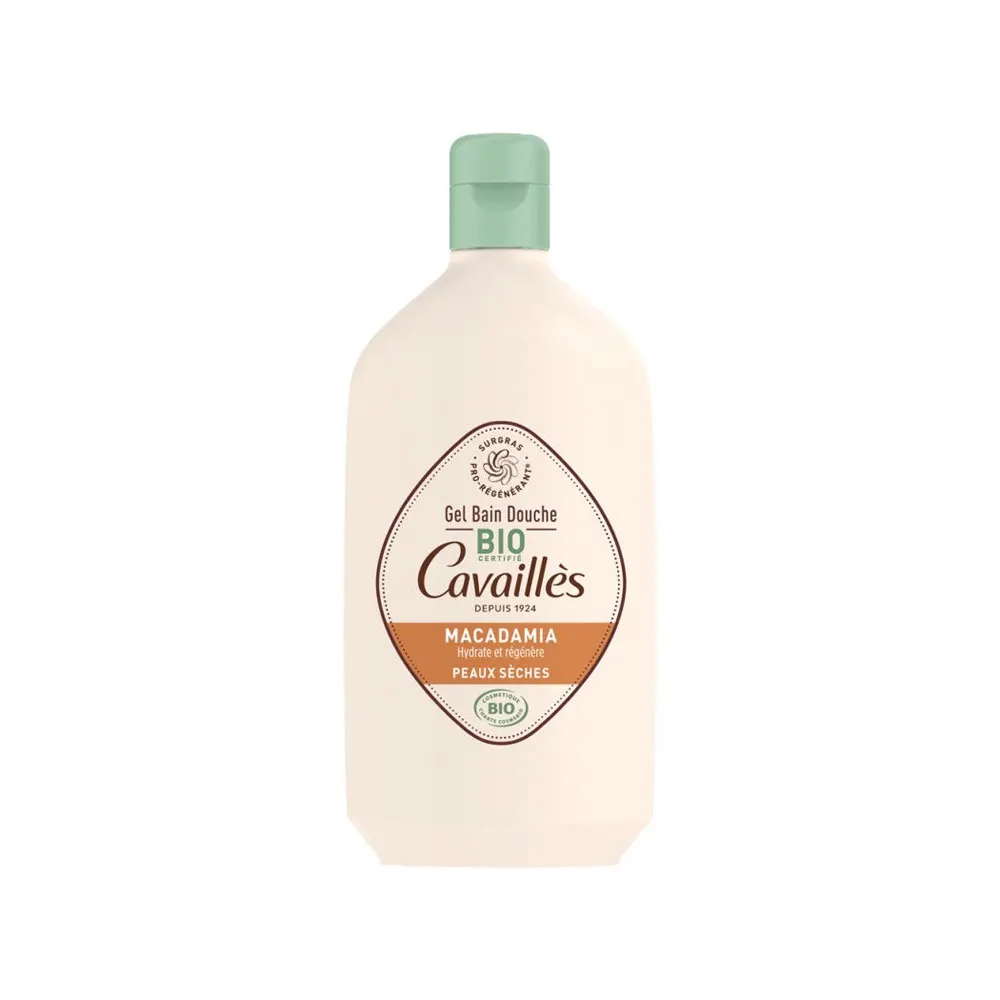 CAVAILLES GEL BAIN DOUCHE HUILLE DE MACADAMIA PEAUX SÈCHES 400 ML