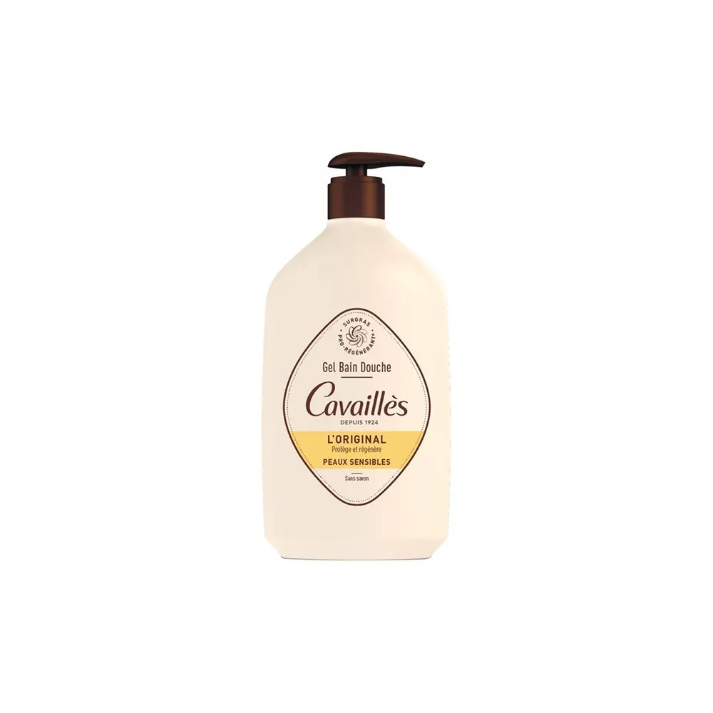 CAVAILLES GEL BAIN ET DOUCHE L'ORIGINAL PEAUX SENSIBLES1 L