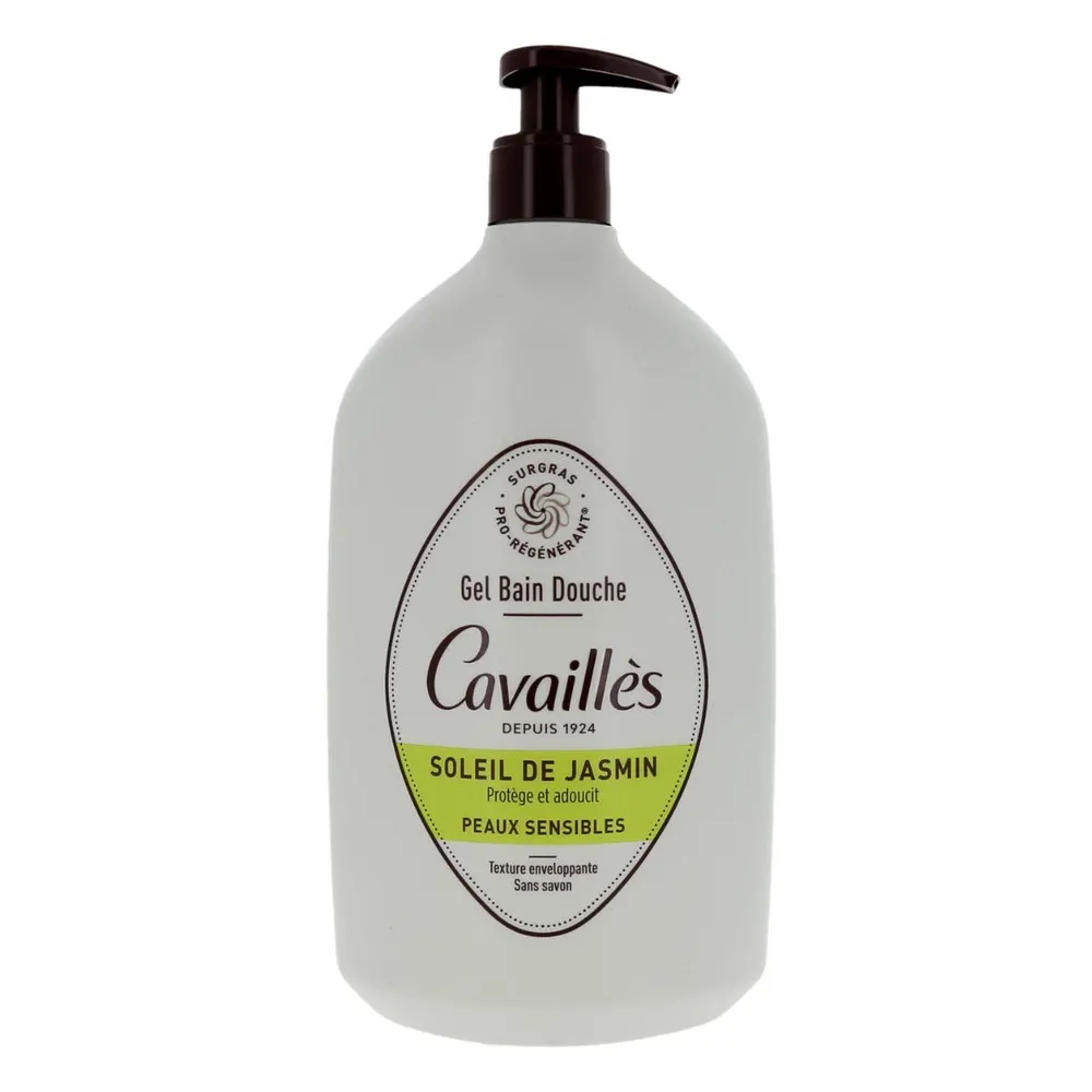 CAVAILLES GEL SURGRAS ACTIF BAIN DOUCHE SOLEIL DE JASMIN 1L