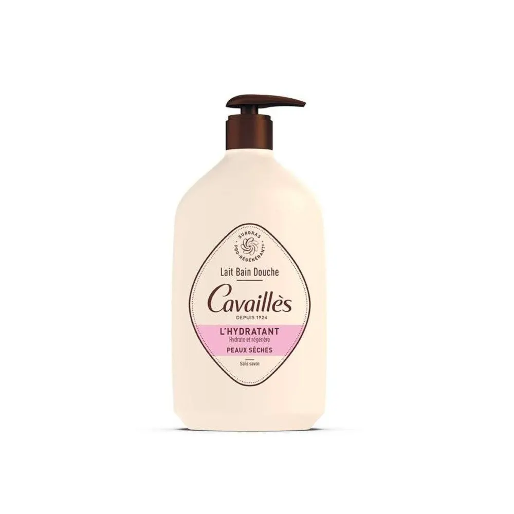 CAVAILLES LAIT BAIN DOUCHE BIO L'HYDRATANT 1 L