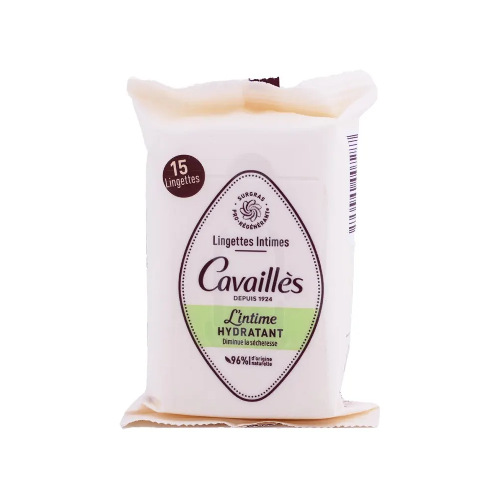 Cavaillès مناديل حميمة مرطبة x15