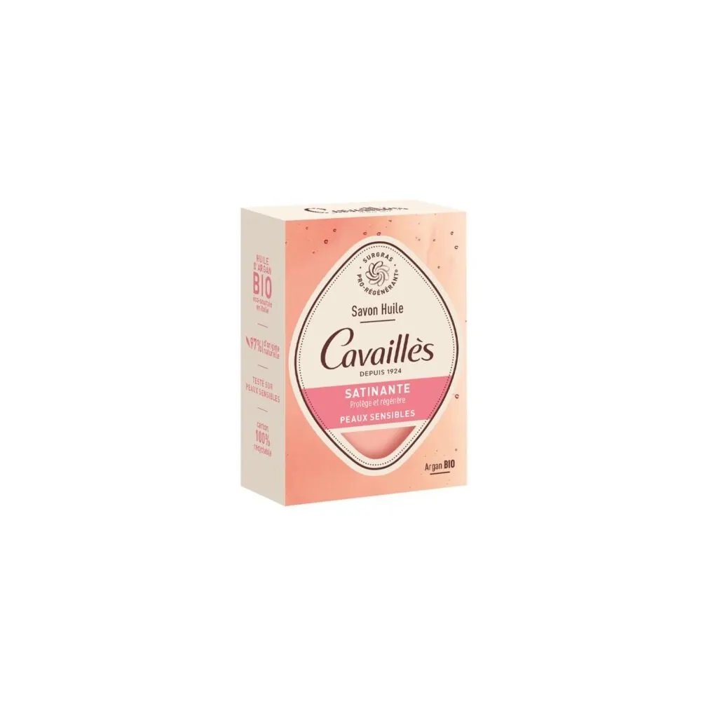 CAVAILLES SAVON HUILE SATINANTE 100G