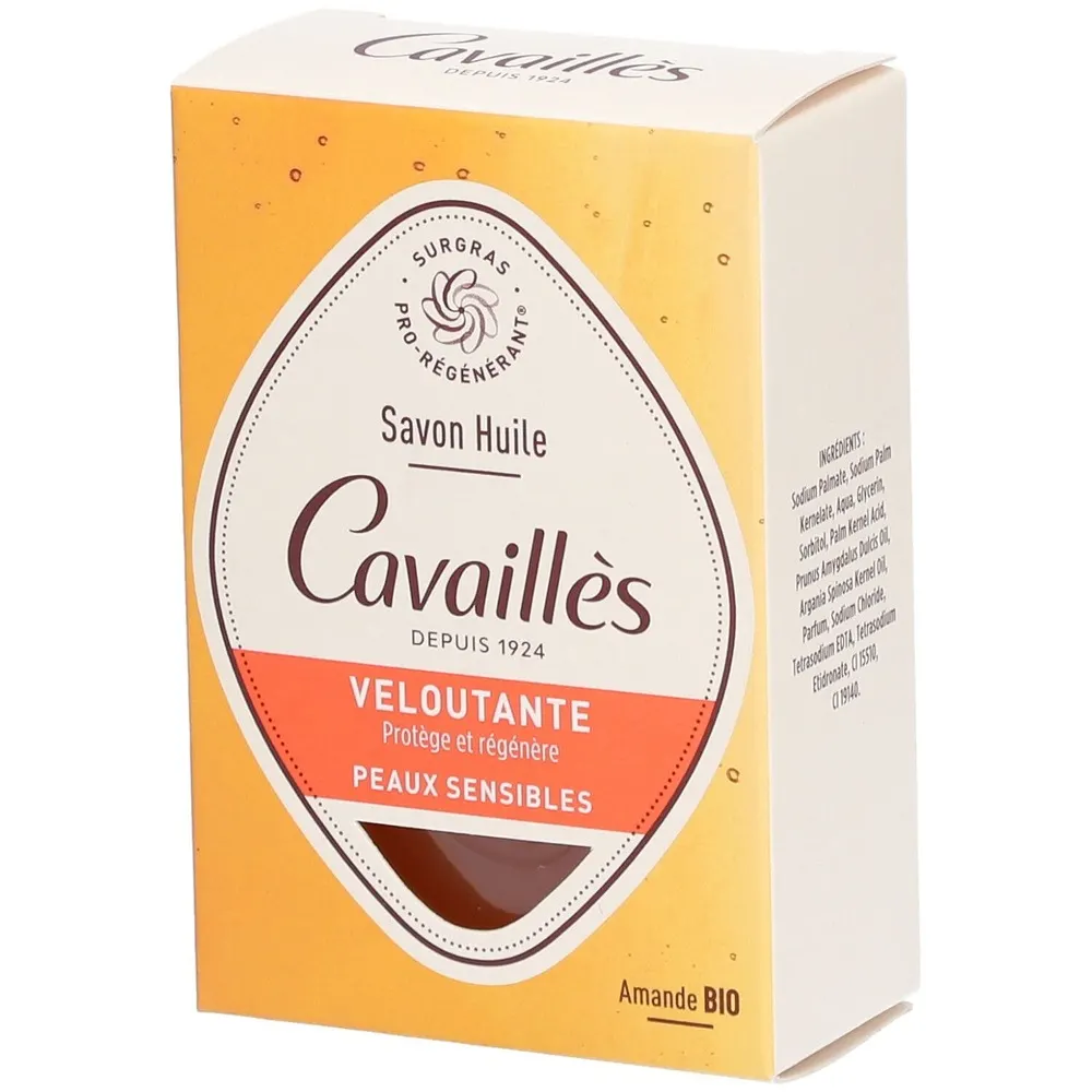 CAVAILLES SAVON HUILE VELOUTANT 100G