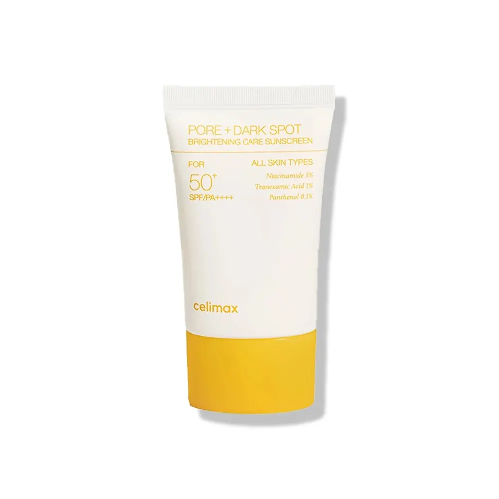Celimax Pore + Dark Spot Brightening Care Sunscreen SPF 50+ PA++ واقي شمس 50 مل