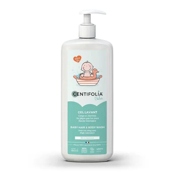 Centifolia جل غسول للجسم والشعر عضوي 485 مل