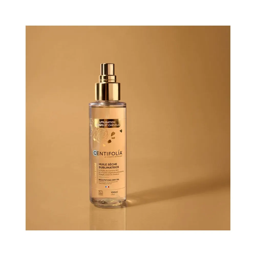 Centifolia Nectar Doré زيت جاف 100 مل عناية مجمّلة للجسم والوجه والشعر