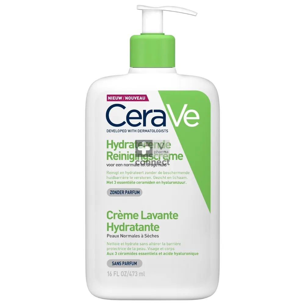 Cerave crème lavante hydratante 473 ml