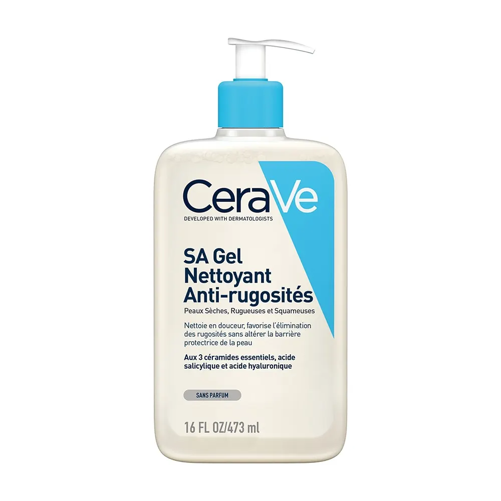 CeraVe SA Gel nettoyant anti-rugosités 473 ml