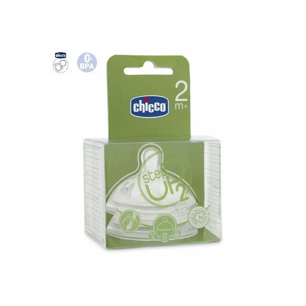 Chicco 2 Tétines Step up 2 4m+