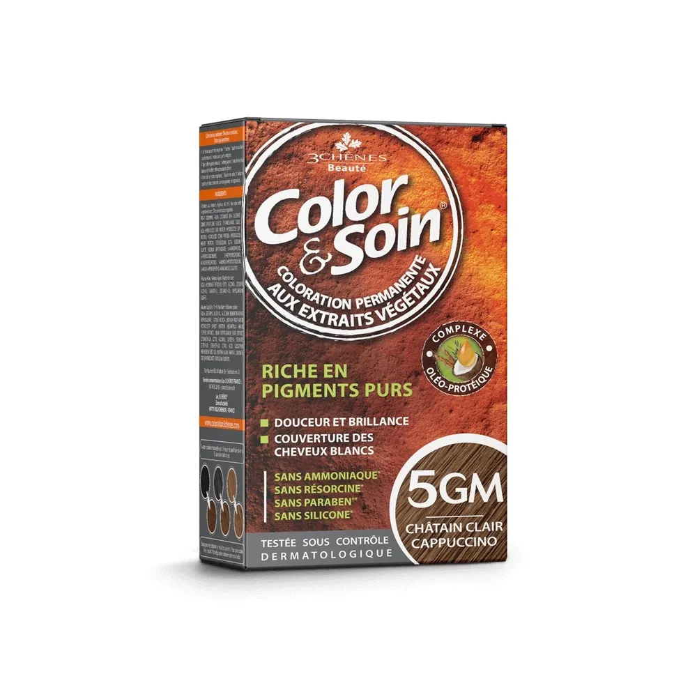 COLOR ET SOIN COLORATION CHATAIN CLAIR CAPPUCCINO 5GM