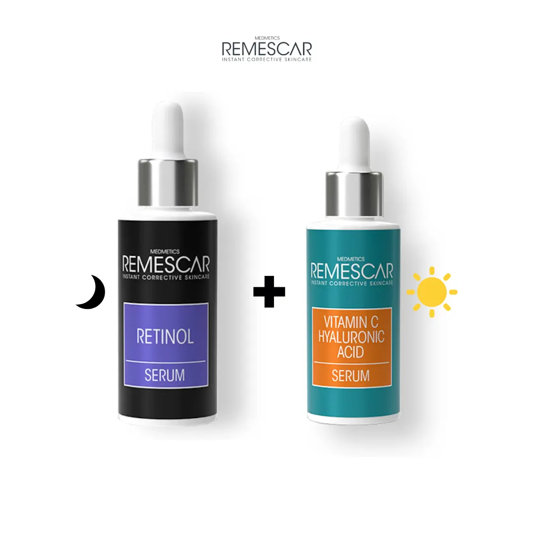 Remescar سيروم فيتامين C + Retinol