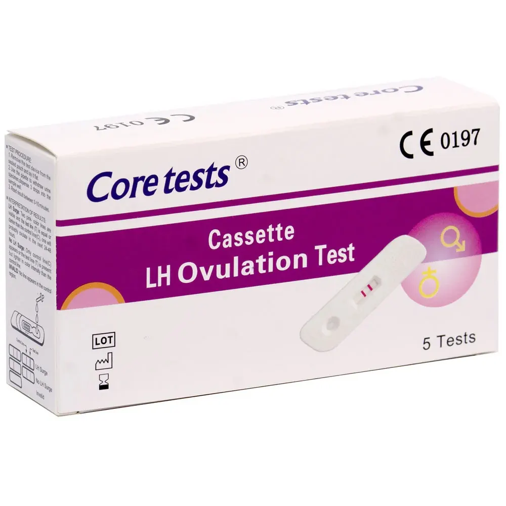 Core Tests شريط اختبار LH للإباضة