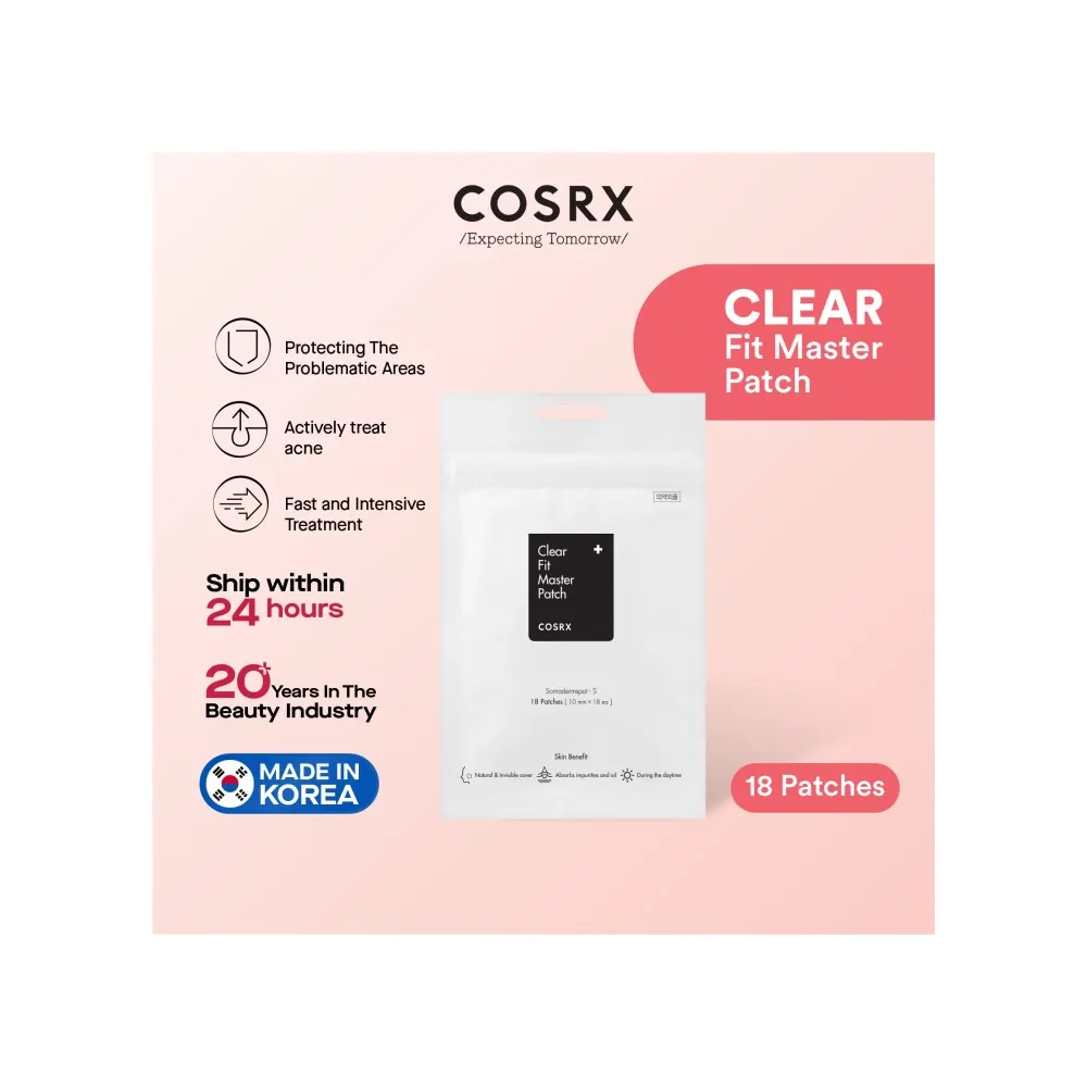 COSRX CLEAR FIT MASTER PATCH 18 PATCHES
