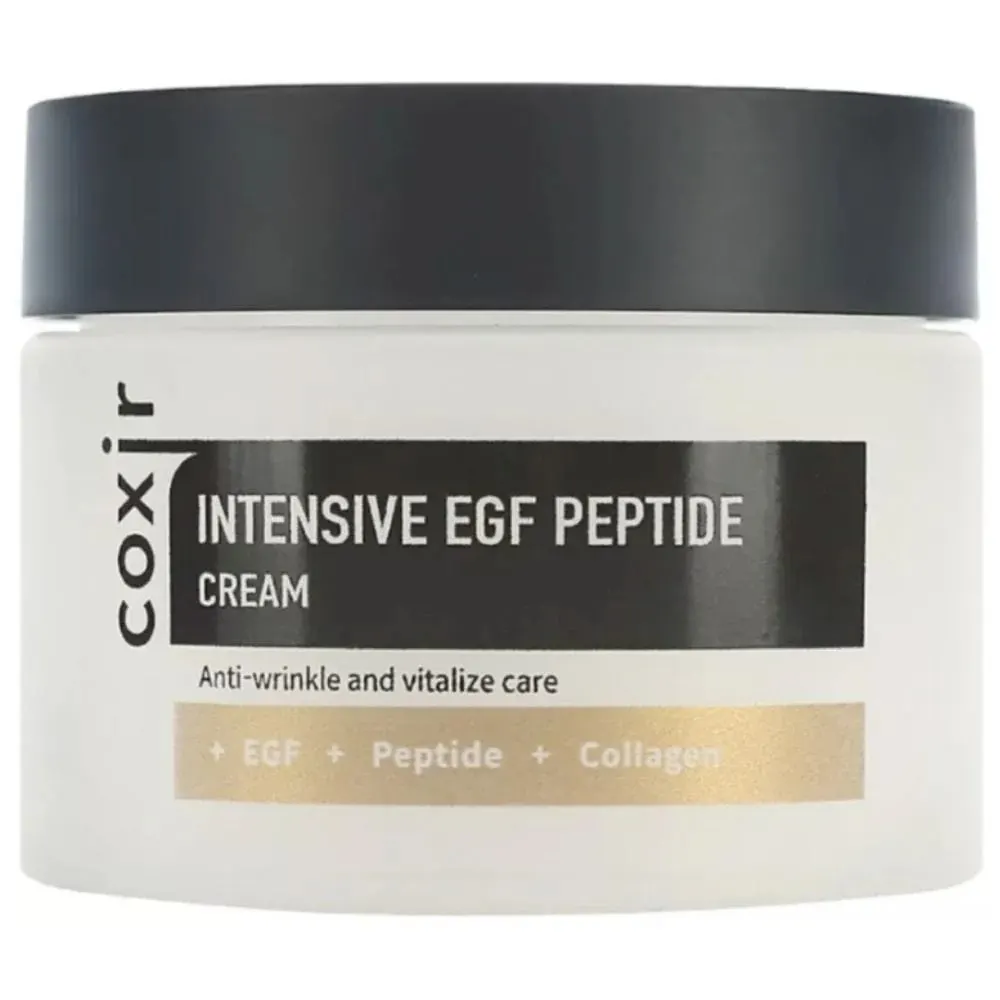 Coxir Intensive EGF Peptides Cream 50 مل كريم مضاد للشيخوخة مجدد ومشدّ