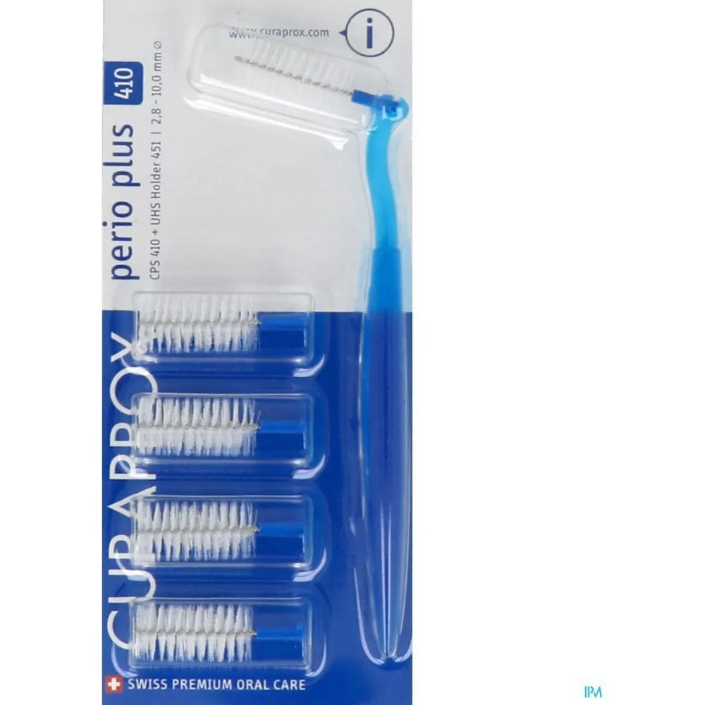 Curaprox CPS 410 Perio avec manche UHS 451 (x5)