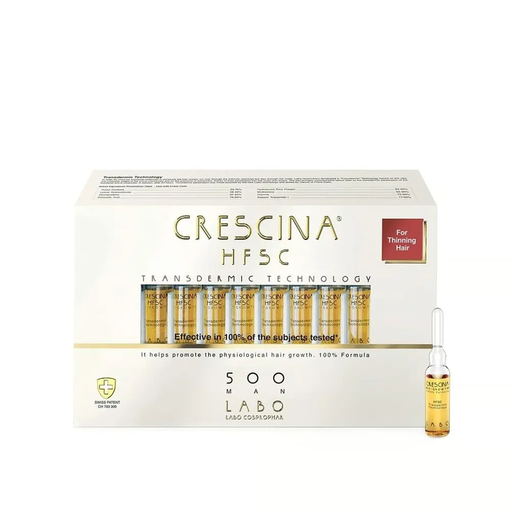Crescina HFSC Transdermic 1300 Man 20 أمبولة