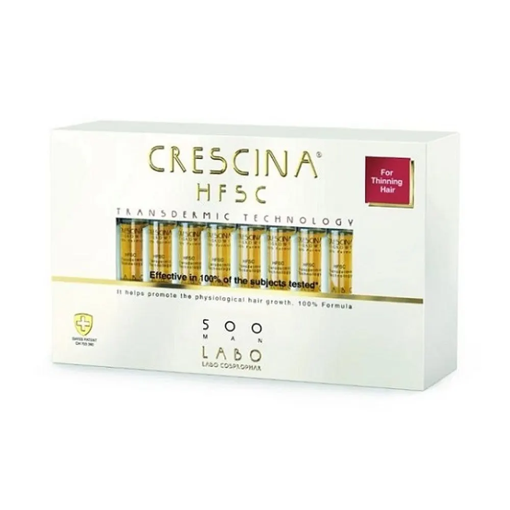 Crescina HFSC Transdermic 500 Woman علاج ضد تساقط الشعر 20 × 3.5 مل