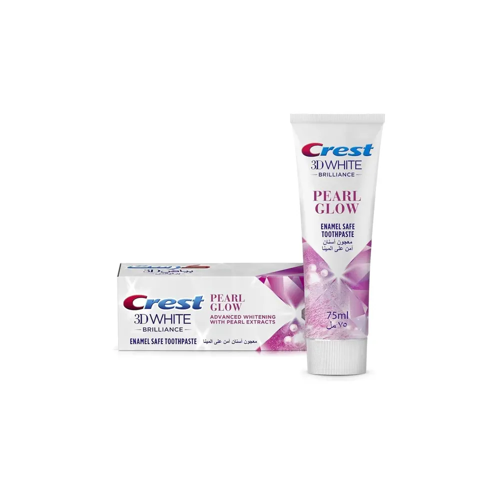 Crest 3D White Dentifrice Blancheur Pearl Glow 75ml