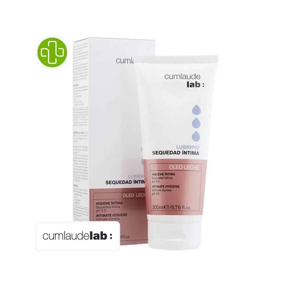 Cumlaude Lab Lubripiù Hygiène Intime 200ml – Huile Intime Hydratante & Douce pour Sécheresse Intime