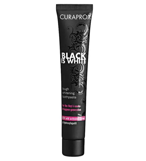 Curaprox Black is White معجون أسنان مبيض 90 مل