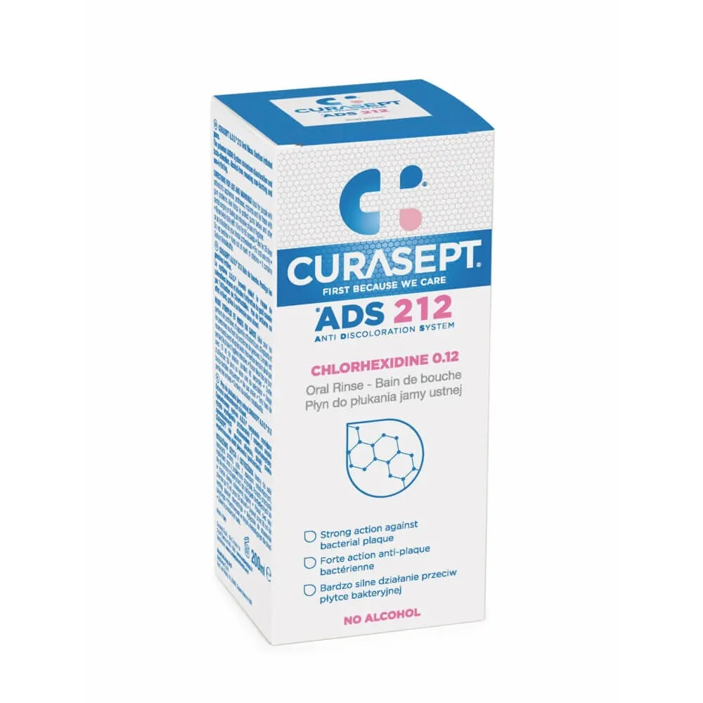 Curasept ADS 212 Bain de bouche 0,12% CHX 200 ml