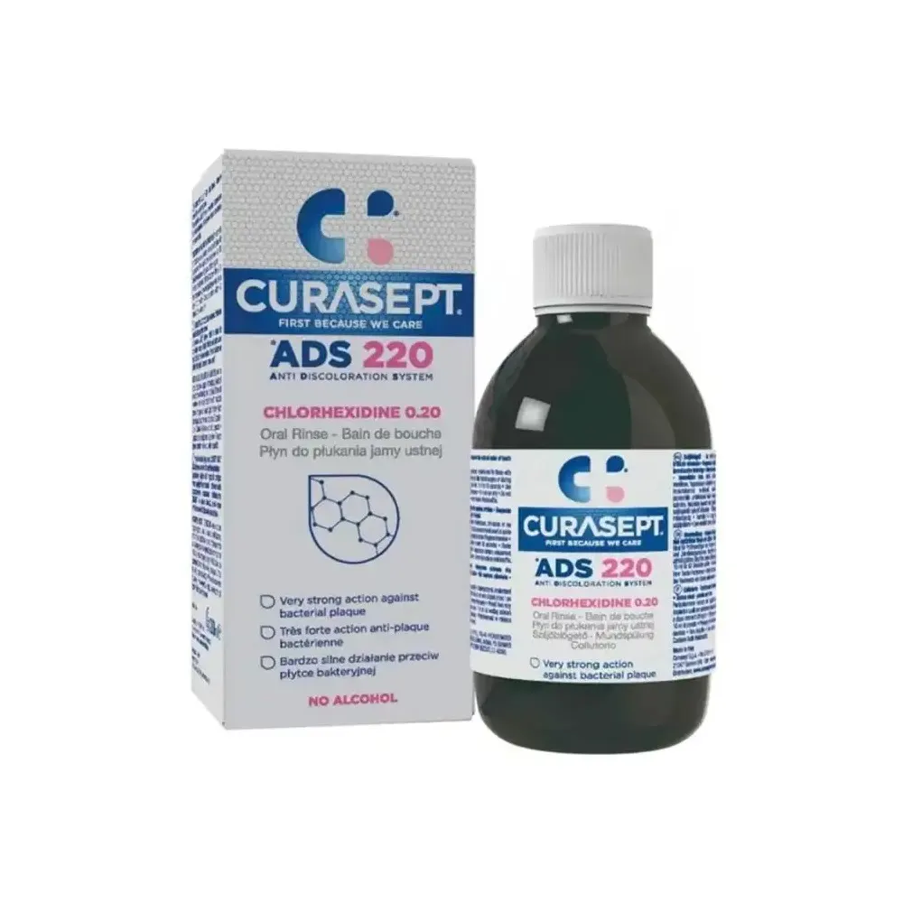 Curasept ADS 212 Bain de bouche 0,20% CHX 200 ml