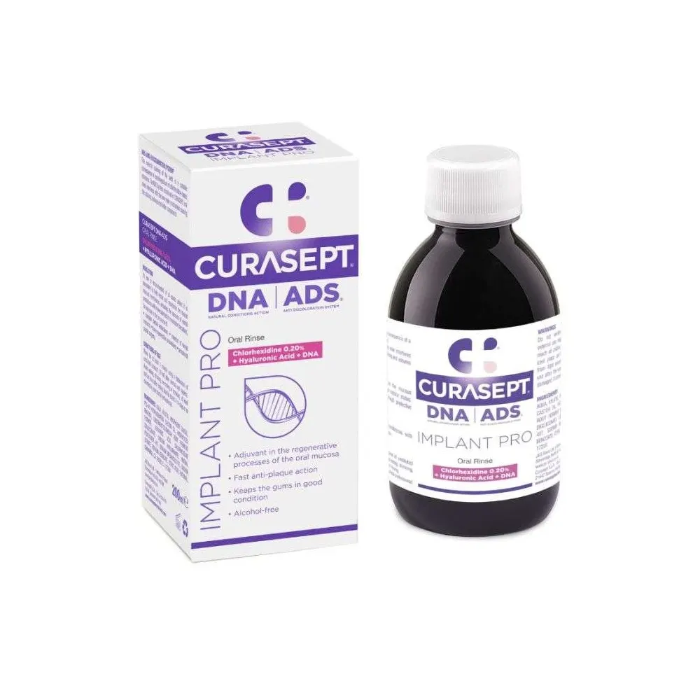 CURASEPT BAIN DE BOUCHE DNA IMPLANT PRO 200ML