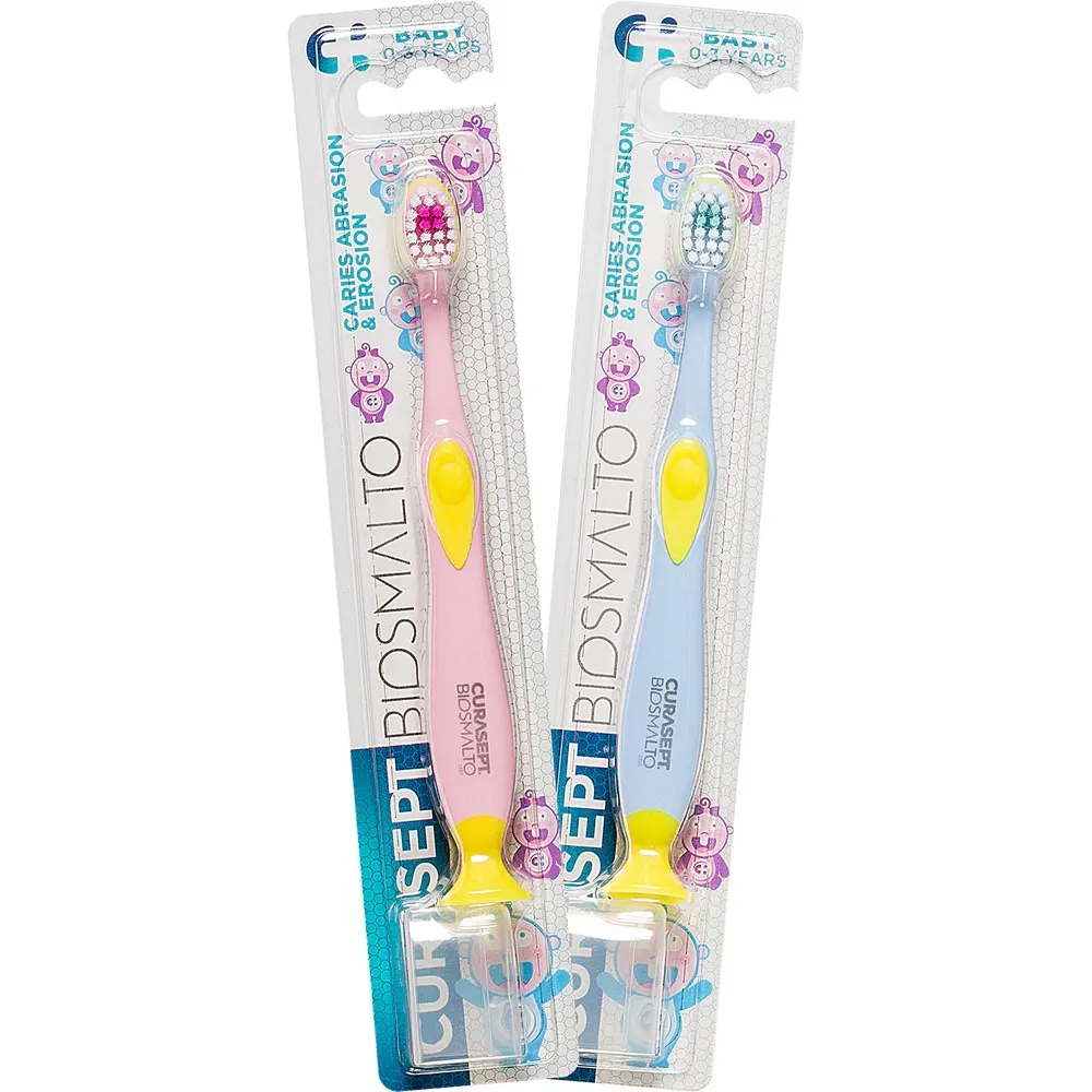 Curasept Brosse à dents Biosmalto Baby 0-3 ans