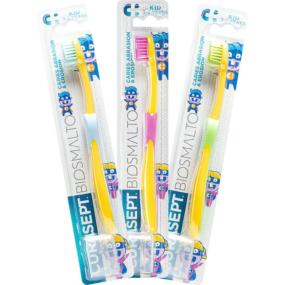 CURASEPT BROSSE À DENTS BIOSMALTO KIDS 3-6 ANS