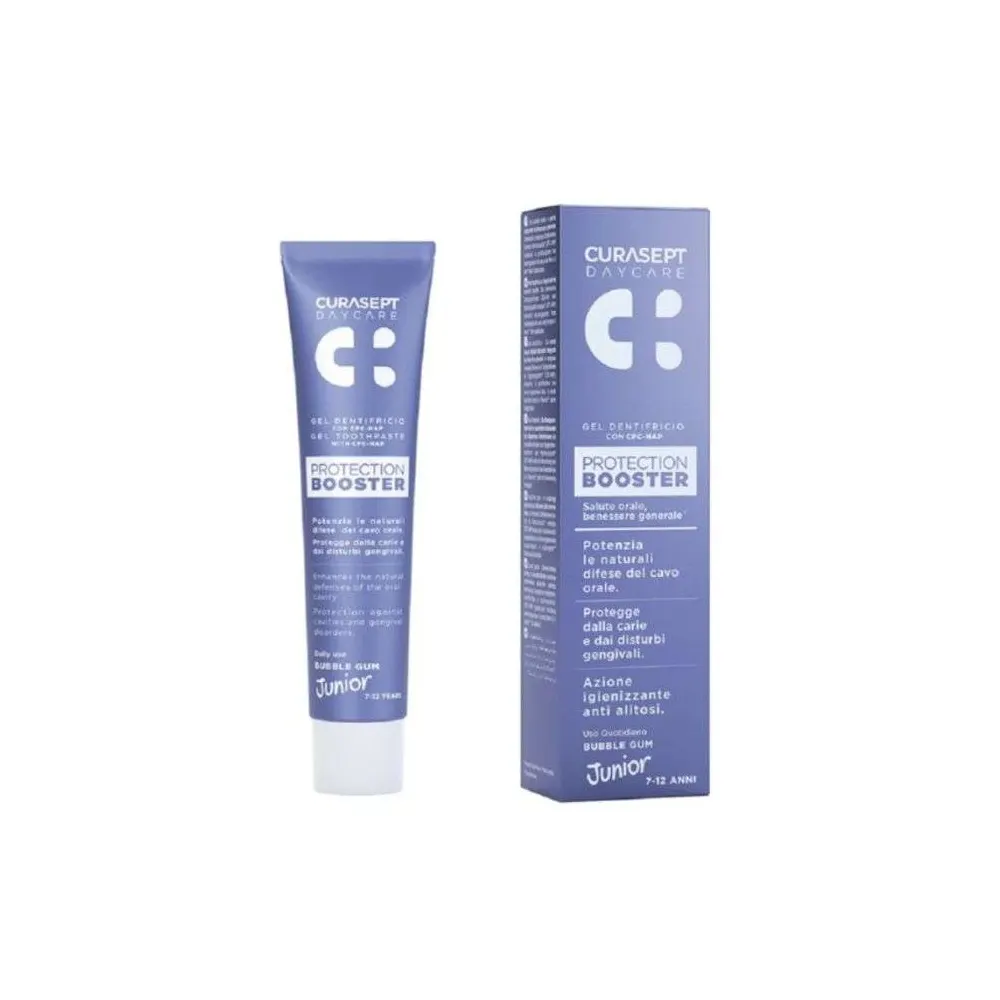 CURASEPT PROTECTION BOOSTER GEL DENTIFRICE JUNIOR 7-12 ANS 75ML