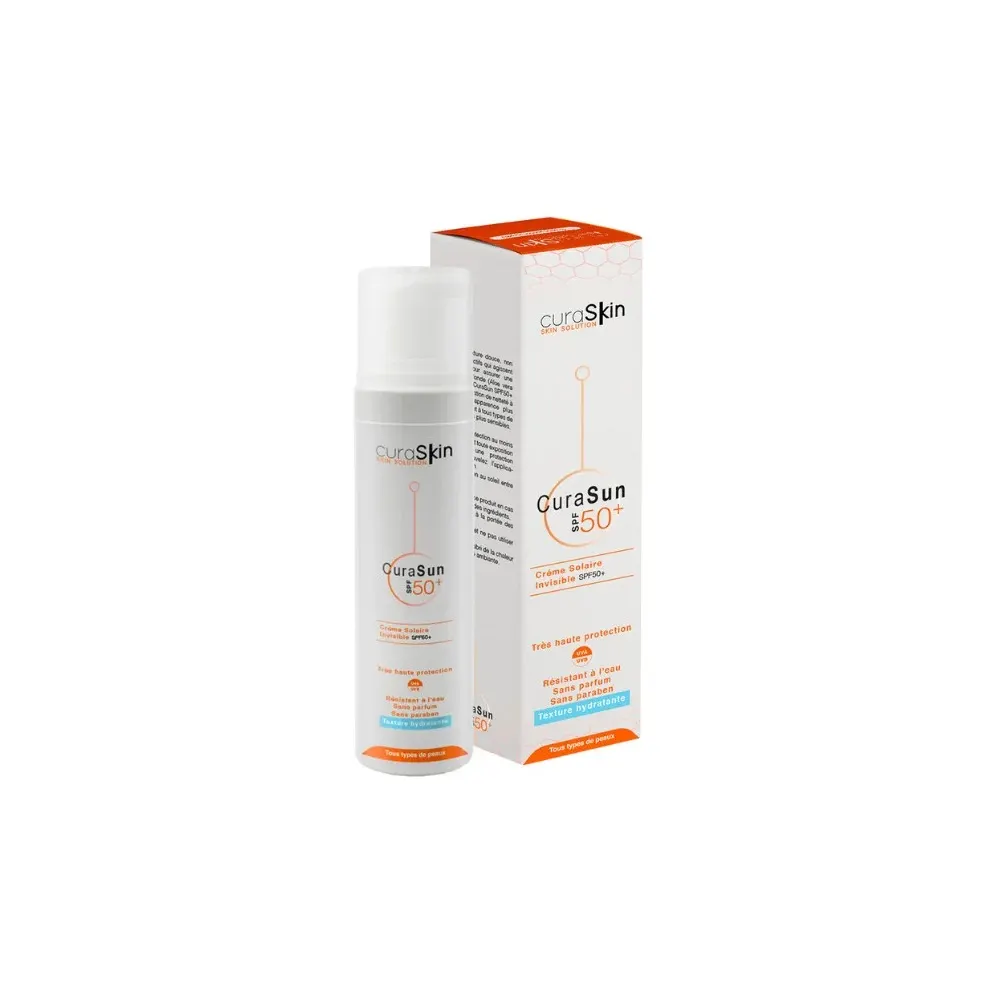 Curaskin Curasun Ecran Invisible Spf50+ 50ml