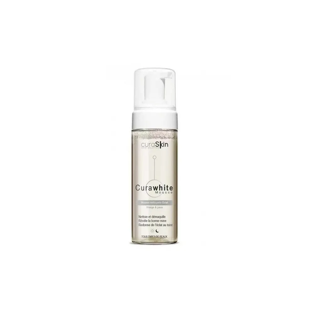 Curaskin Curawhite Mousse Nettoyant Eclat 150ml