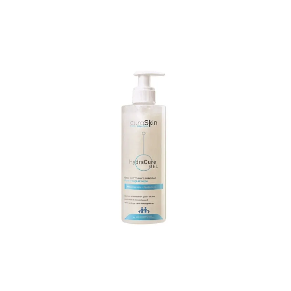 CURASKIN HYDRACURE GEL NETTOYANT SURGRAS 400ML