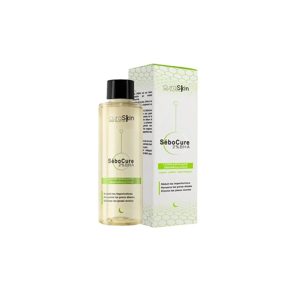 Curaskin Sebocure 2% BHA لوسيون مقشر 100 مل