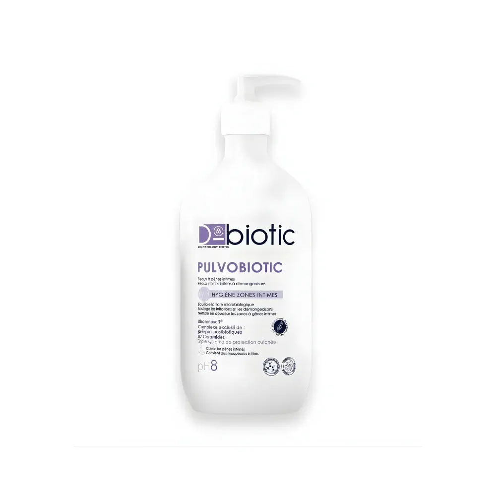 D BIOTIC PULVOBIOTIC HYGIENE ZONE INTIME PH 8 PEAU IRRITE 500ML