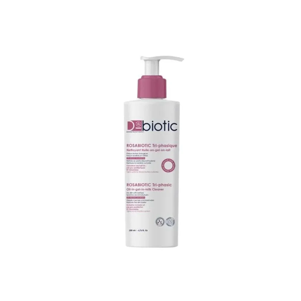 D BIOTIC ROSABIOTIC TRI PHASIQUE NETTOYANT 200 ML