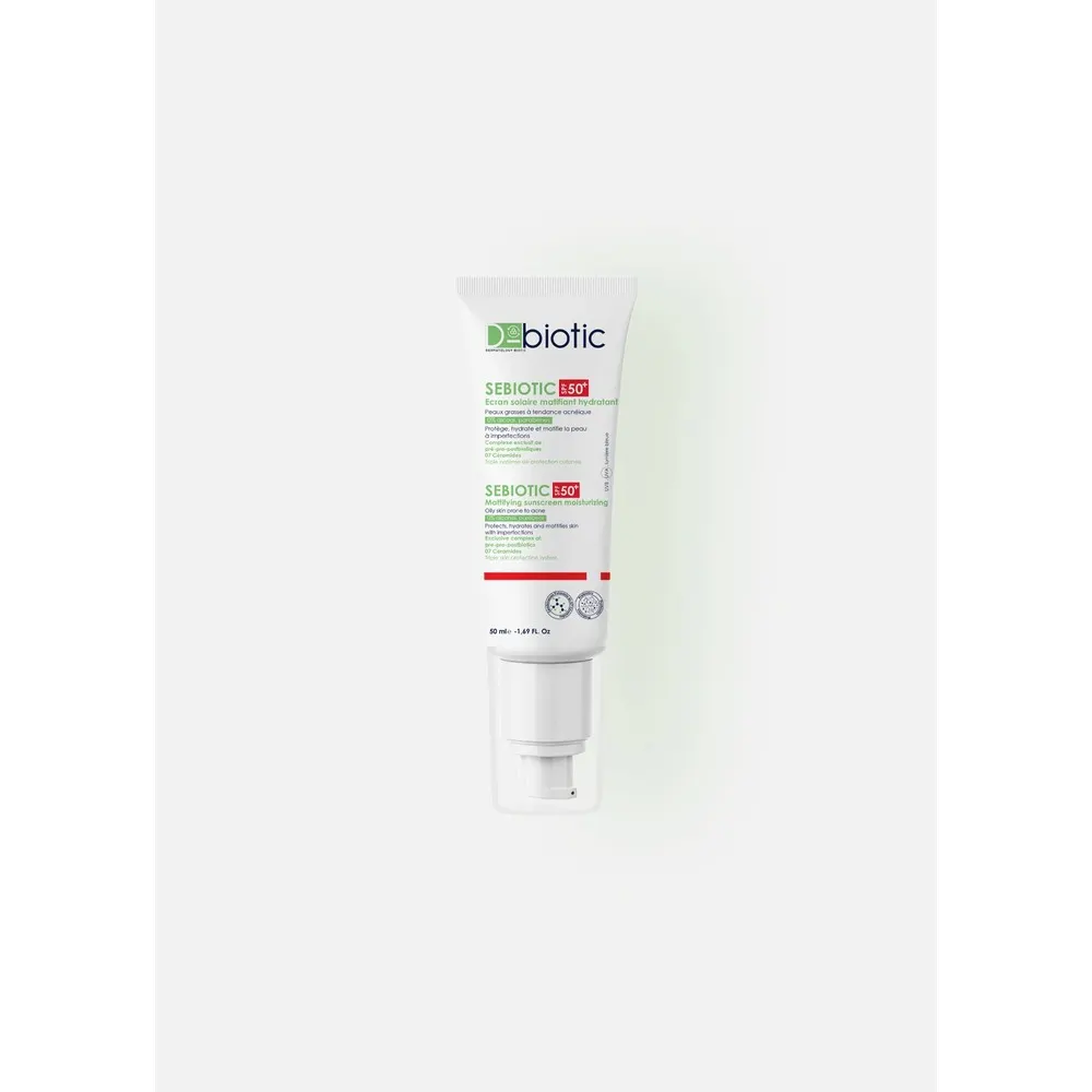 D-BIOTIC SEBIOTIC ECRAN SOLAIRE MATIFIANT SPF50+ 50ML