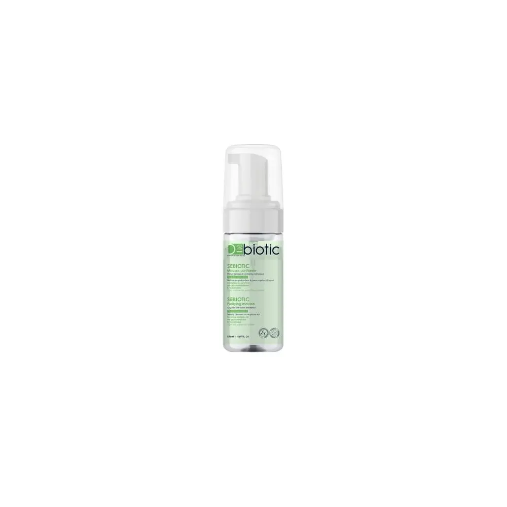 D-BIOTIC SEBIOTIC MOUSSE PURIFIANTE 150ML = Ecran Velevt 15ml + Serviette OFFERTS
