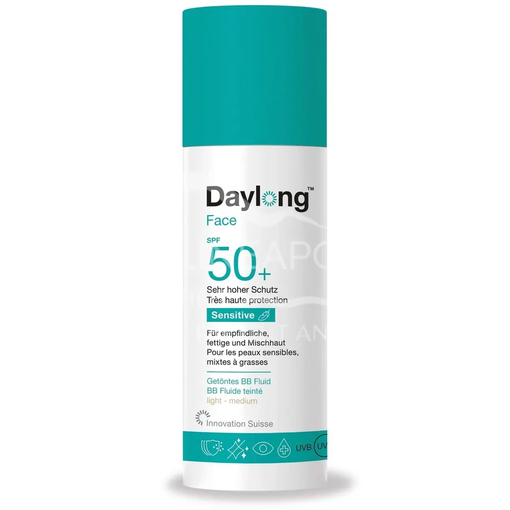 Daylong Sensitive Face BB Tinted Sun Fluid SPF50 - 50 مل