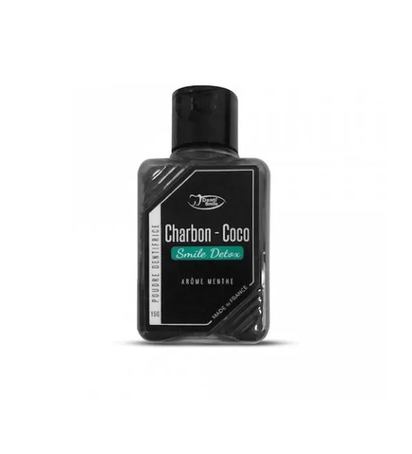 DENTI SMILE POUDRE BLANCHEUR CHARBON COCO 15 G