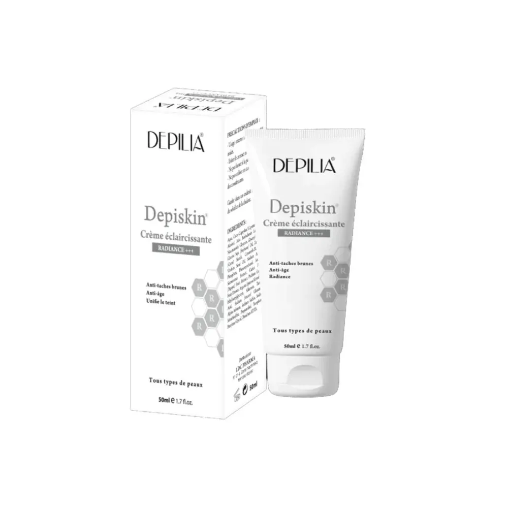 Depilia depiskin creme Eclaircissant Radiance 50ml