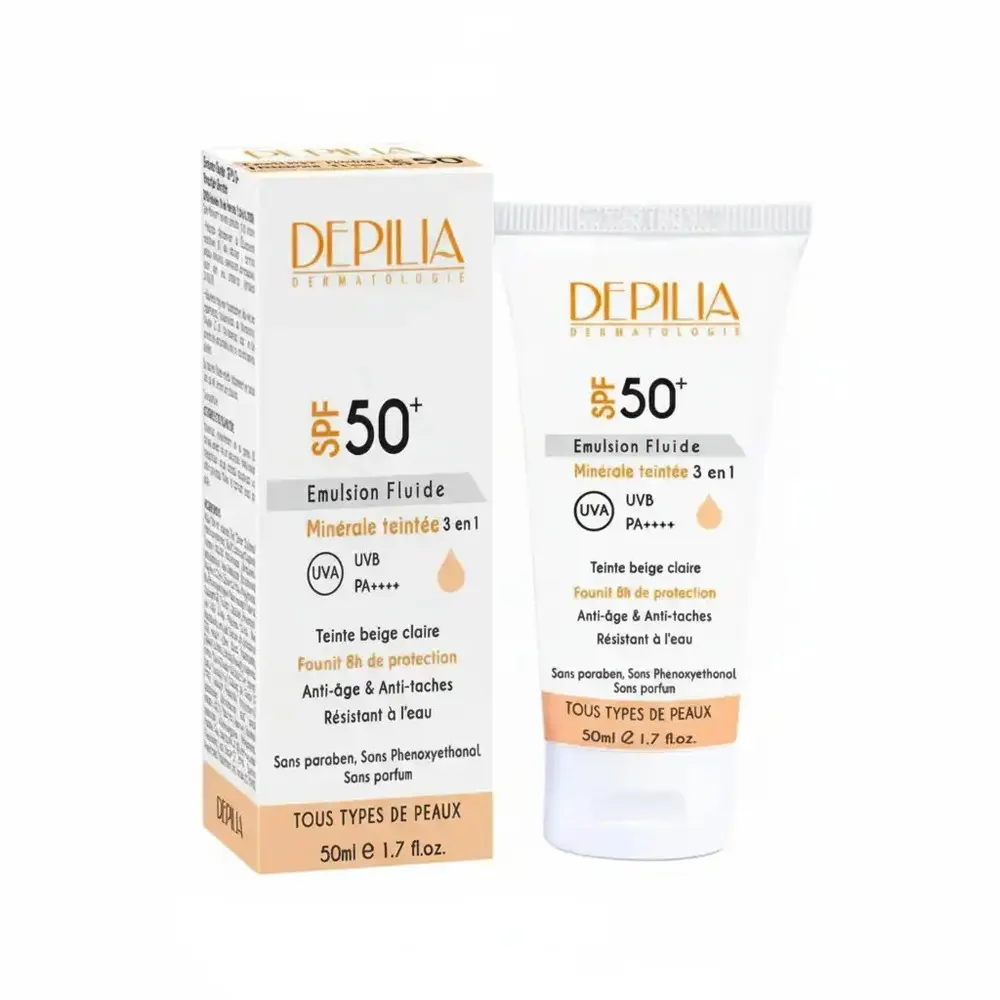 Depilia Ecran Mineral ملون 50 مل