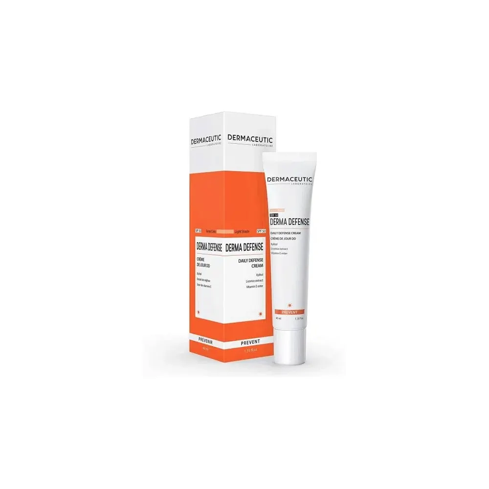 Dermaceutic – Derma Defense كريم ملون متوسط SPF50 – 40 مل
